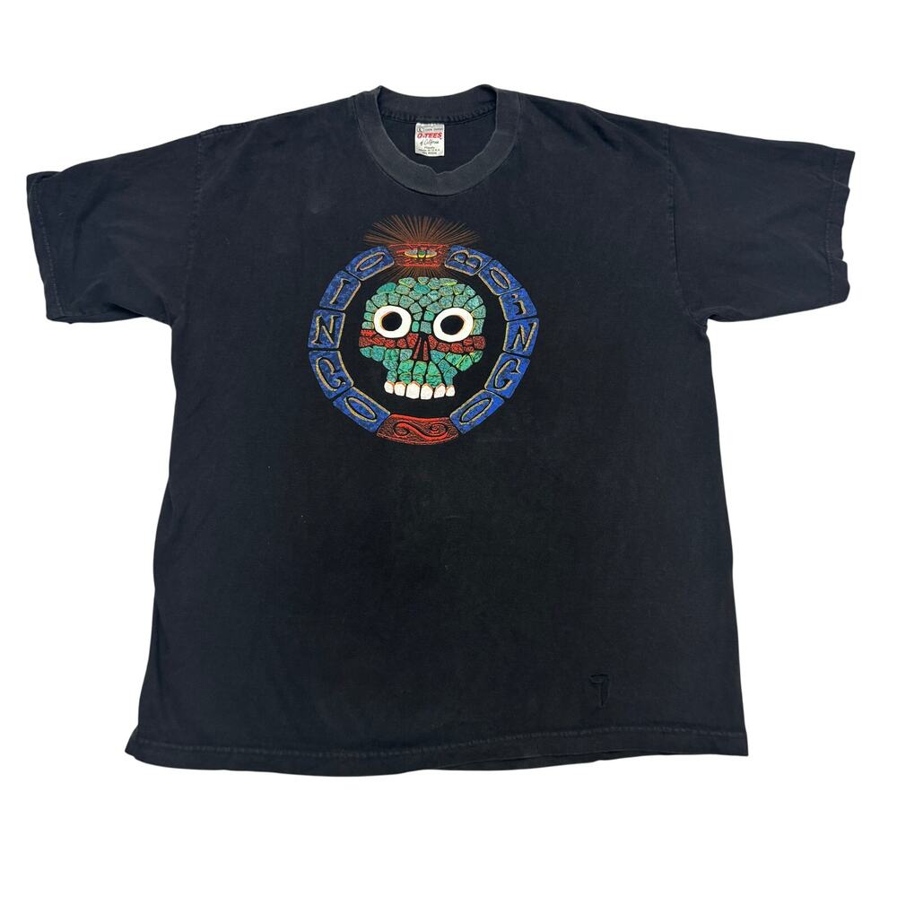 Vintage 1995 Oingo Boingo Dia De Los Muertos Farewell Tour Shirt Men's Large